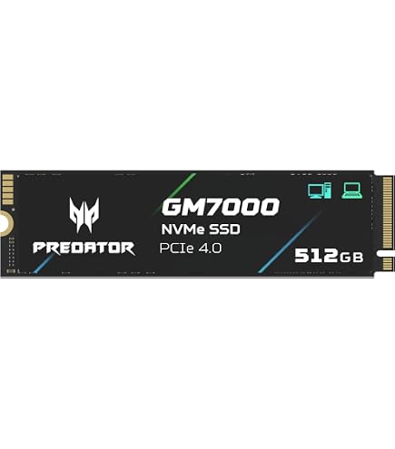 Acer M.2 SSD 4TB FA200 NVMe1.4 2280 PCIe Gen4x4 Ultra Fast (7200MB